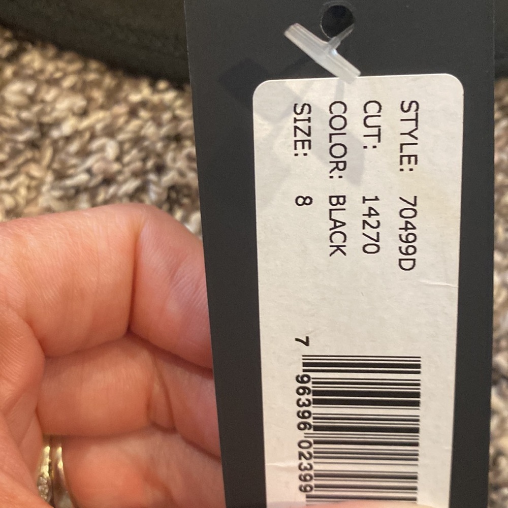 NWT BEBE black dress - Picture 5 of 7